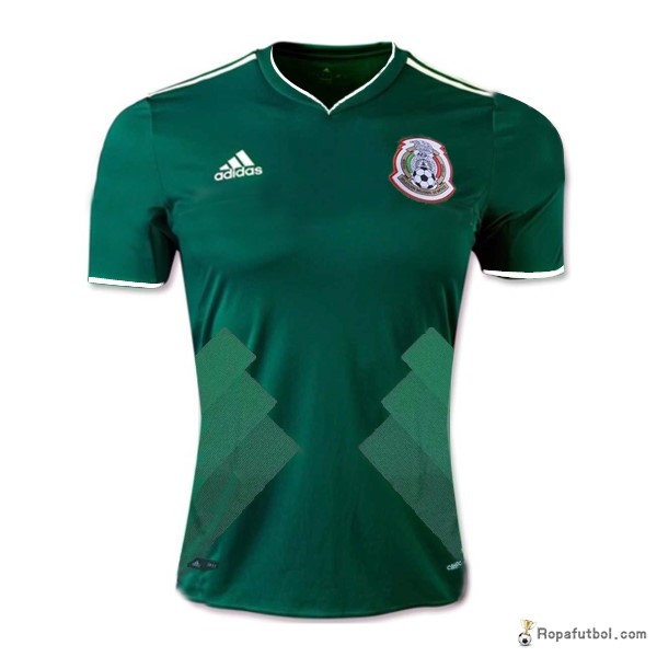 Camiseta Mexico Replica Primera Ropa 2017 Verde